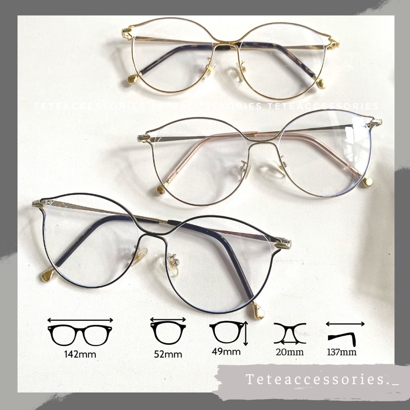 Kính mắt cận thời trang kiểu cách mới