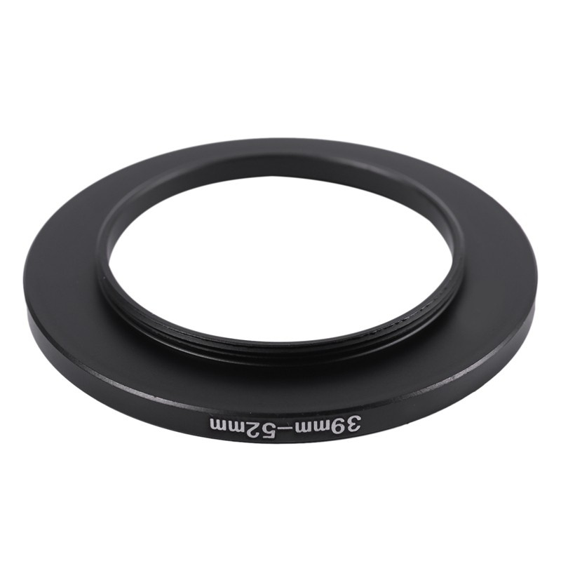 Camera 39mm to 52mm Metal Step Up Ring Adapter