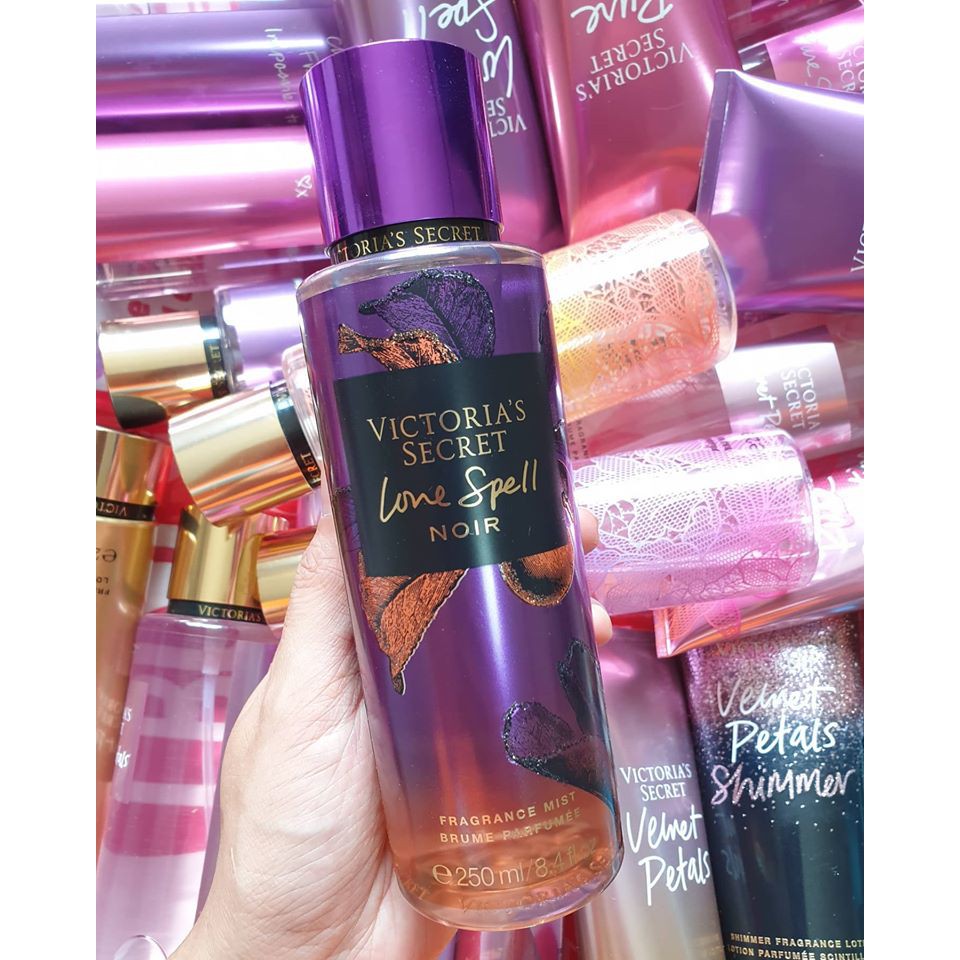 XỊT THƠM BODY VICTORIA SECRET LOVE SPELL NOIR 250ML CHÍNH HÃNG - 5177