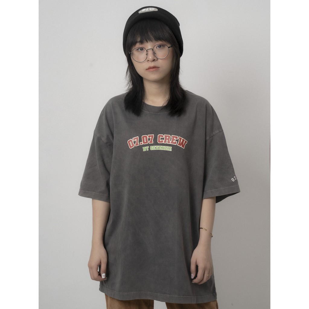 Áo thun pigment dyed 07.07 CREW | BigBuy360 - bigbuy360.vn