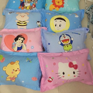Gối nhỡ 100% cotton 3D cho bé tiểu học