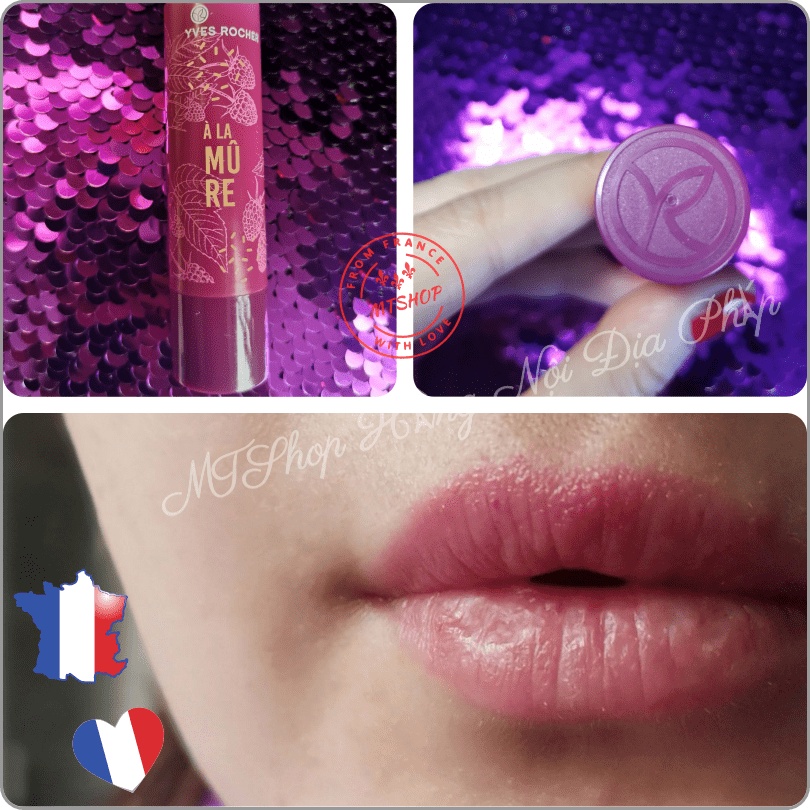 Son Dưỡng Thiên Nhiên Nội Địa PHÁP YVES ROCHER - Môi Mềm Như Nhung