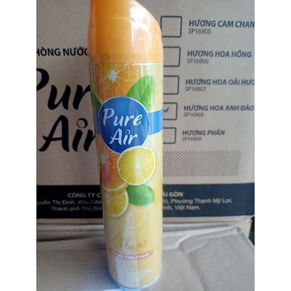 Xịt Phòng Hương Nước Hoa Pure Air Chai 280ml