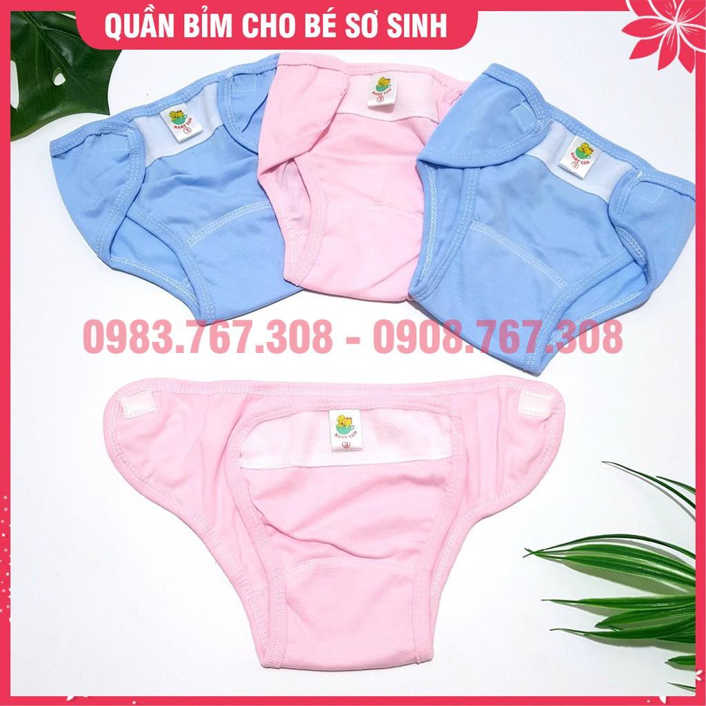 Quần Đóng Bỉm Baby Leo Cho Bé Từ Sơ Sinh Đến Dưới 6kg - Chất Cotton Mềm Mại