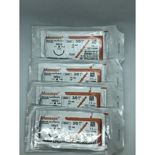 Chỉ thẩm mỹ tự tiêu Monosyn 3/0 [Giá 1 sợi]