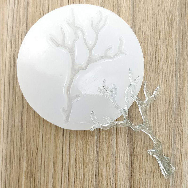 Khuôn Silicone Làm Trang Sức Hình Cành Lá