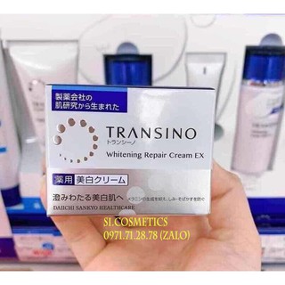 [ Mẫu 2020 ] Kem Dưỡng Ban Đêm Transino WHITENING REPAIR CREAM 35g