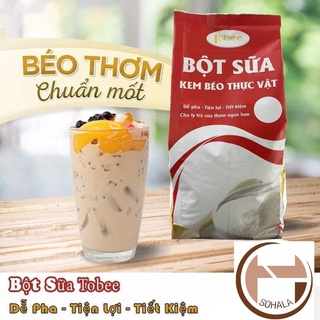 (Bao bì mới) Bột sữa Tobee túi 1kg - Nguyên liệu pha trà sữa thơm ngon