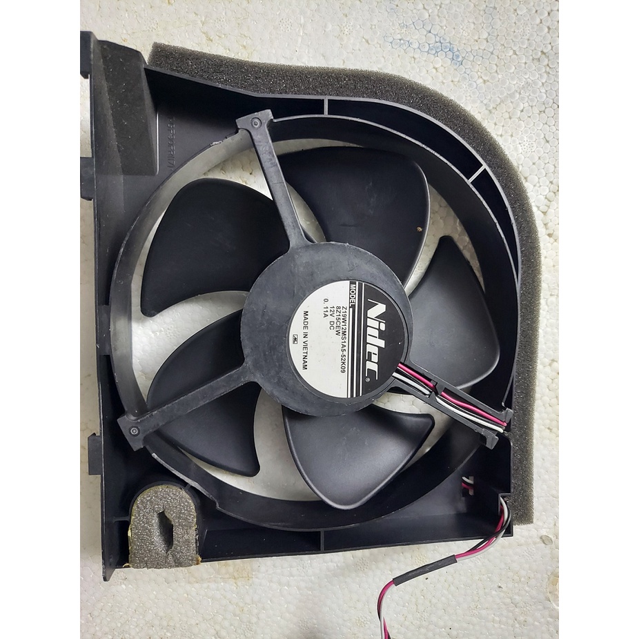 Quạt không chổi than Nidec, Samsung 12v siêu to 17cm