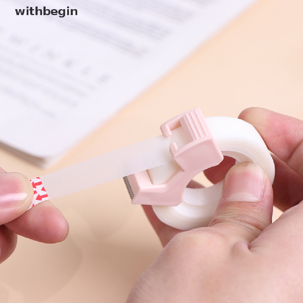 Băng keo dán trong suốt vô hình kèm dụng cụ để cắt tiện lợi