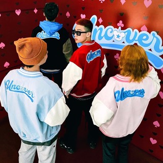 / UNCOVER VARSITY JACKET /
