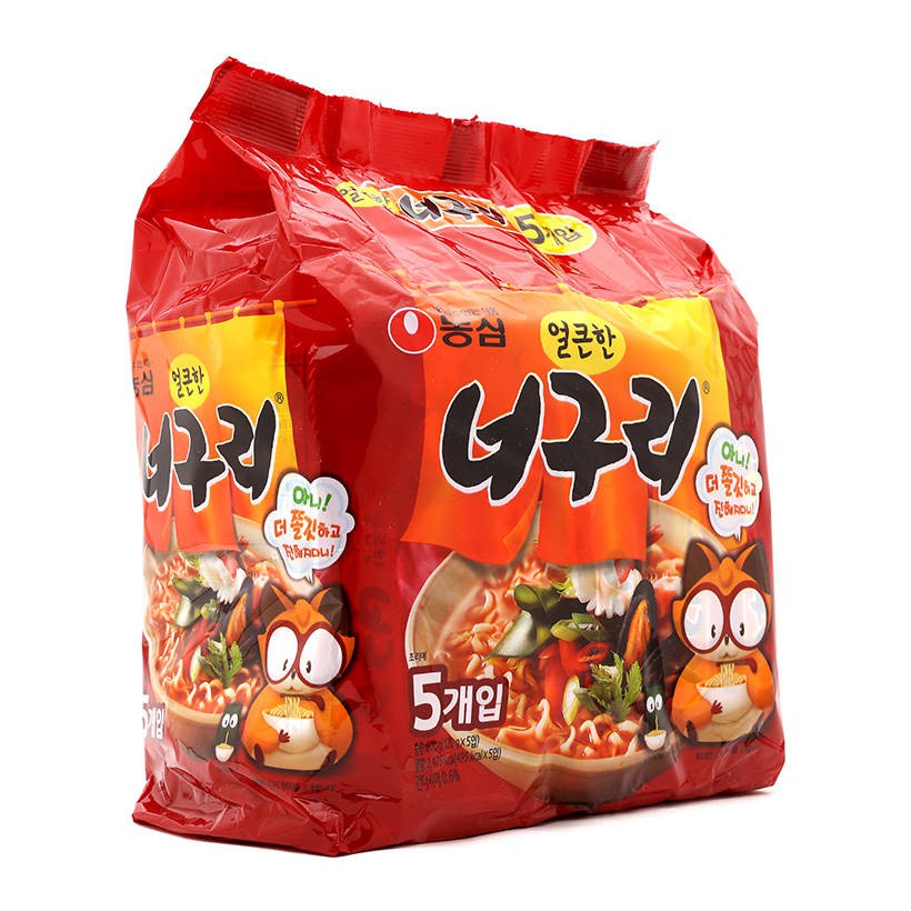 5 Gói Mì Neoguri Hải Sản Nongshim 120g 8801043015011 - Nhập Khẩu Hàn Quốc