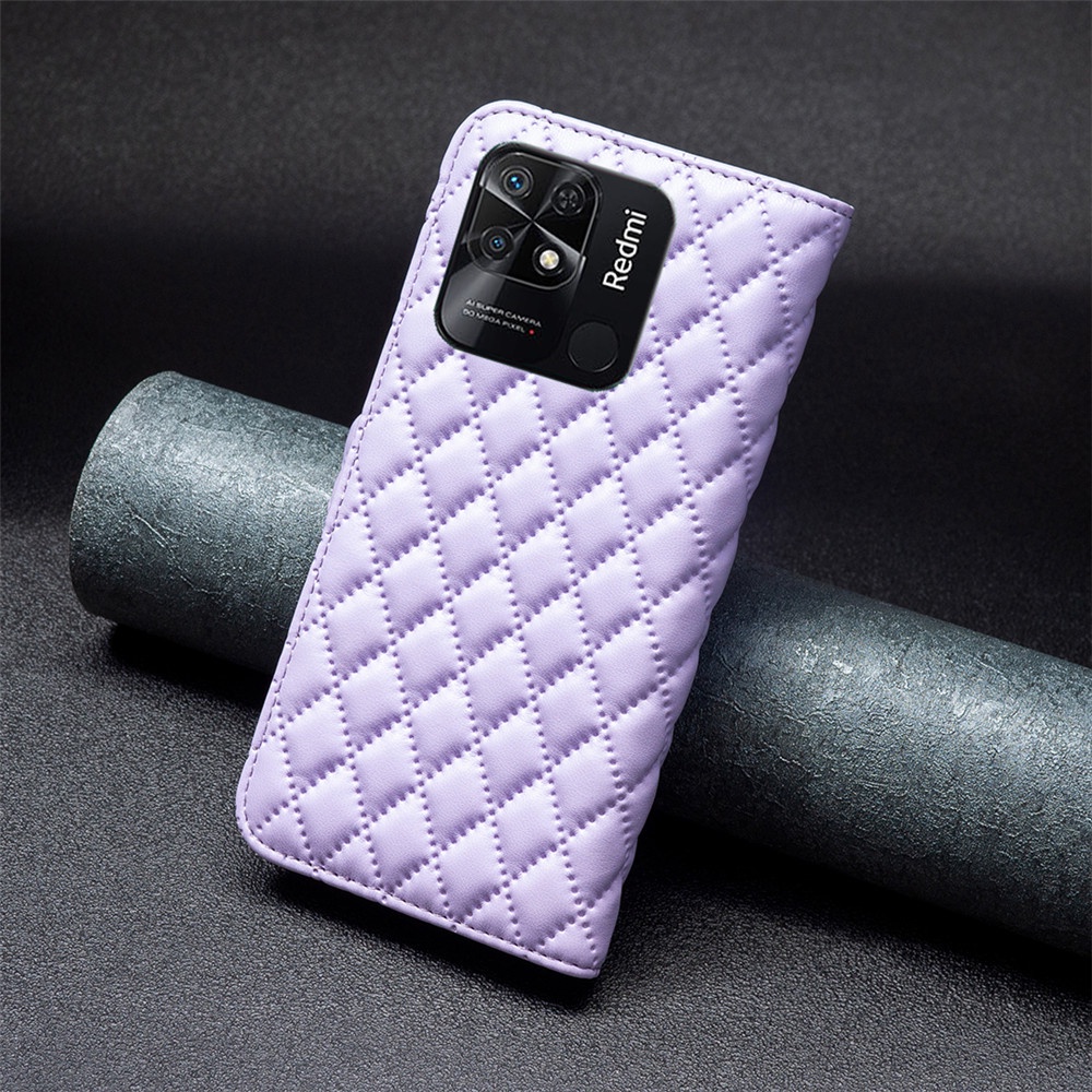 Bao Da Điện Thoại PU TPU Dạng Ví Nắp Lật Làm Giá Đỡ Có Ngăn Đựng Thẻ Sang Trọng Cho Redmi 9A 9i 10C 9C NFC 9T