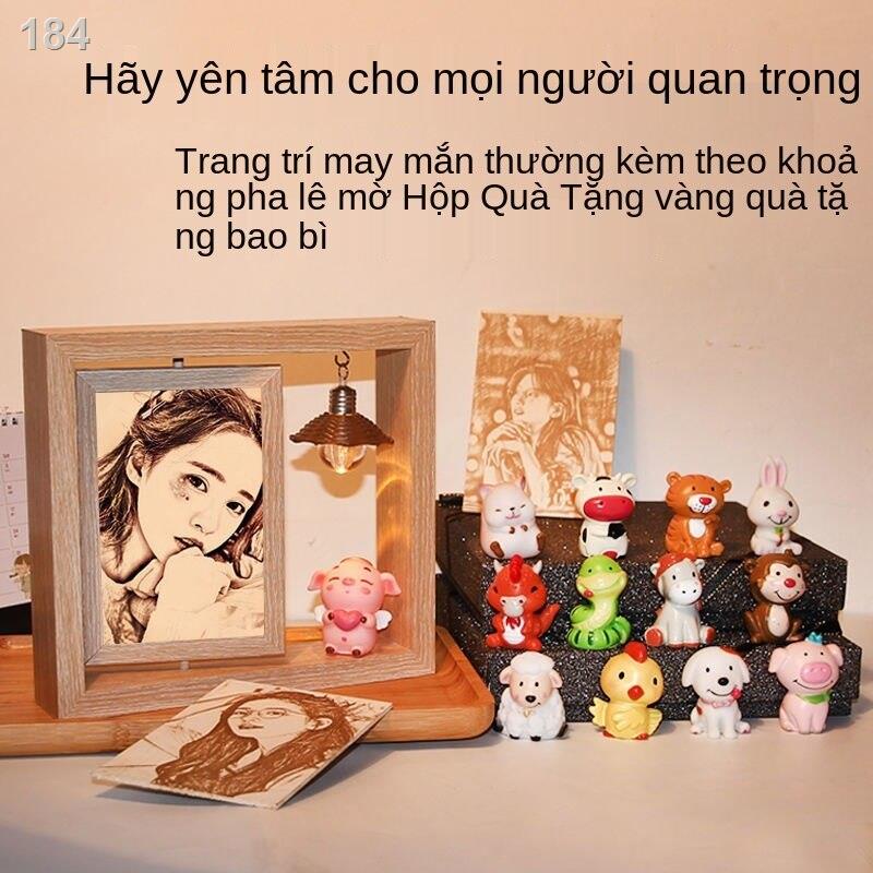 【bán chạy】Tanabata Quà tặng sinh nhật Ngày lễ tình nhân cho bạn gái hình ảnh khắc gỗ tự làm tùy chỉnh chị em thiết thực