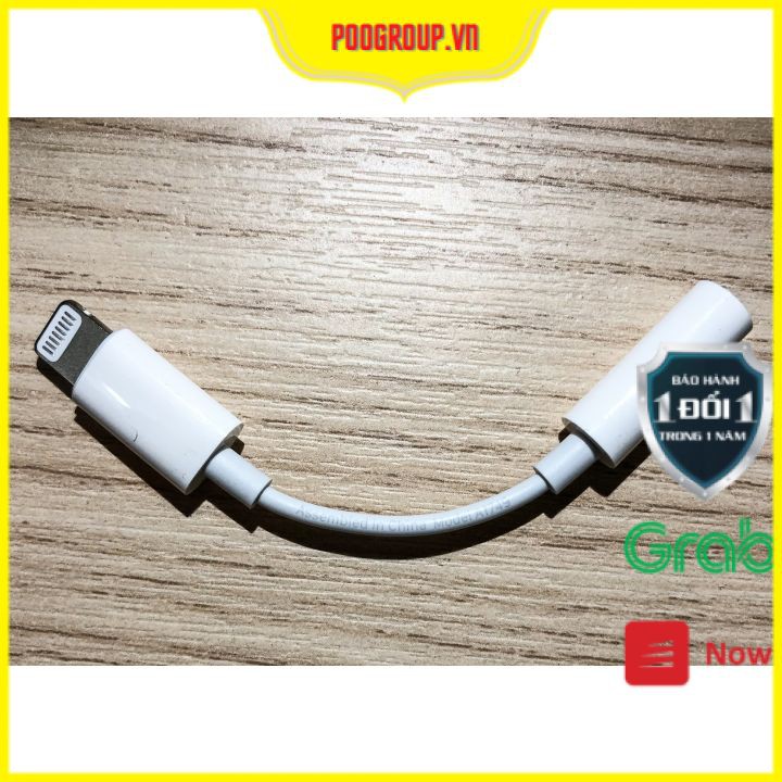 Cáp chuyển đổi 1 cổng từ iphone (lightning) sang jack tai nghe (3.5)