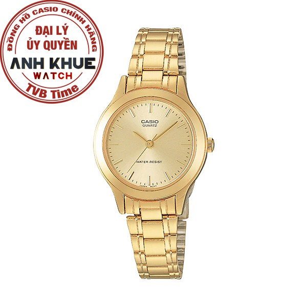 Đồng hồ nữ dây kim loại Casio chính hãng Anh Khuê LTP-1128N-9ARDF (27mm)