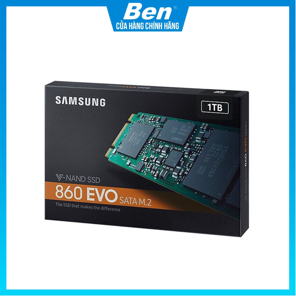 [Mã SKAMCLU9 giảm 10% đơn 100K] Ổ cứng gắn trong SSD Samsung 860 EVO 1TB M2.2280