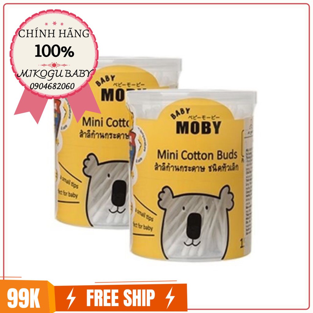 BÔNG TĂM MOBY CỠ NHỎ CAO CẤP 2 ĐẦU TIỆN DỤNG AN TOÀN CHO BÉ