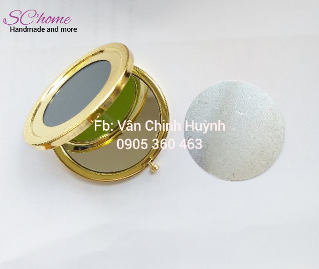 SC-Phôi gương tròn có vân 7cm