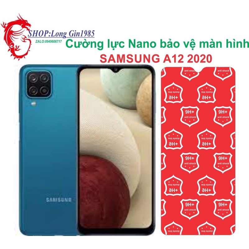 Samsung A12 2020 Cường lực Nano chống va đập chống trầy xước
