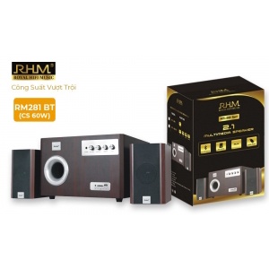 Loa 2.1 RHM RM281BT Chính hãng (30W+2x15W, Bluetooth)