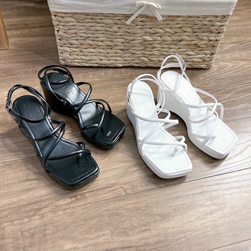 Sandal dây ống xỏ ngón đế xuồng 7 phân - Camel Store