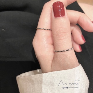 [ancafe.shop]Nhẫn, nữ, trơn, hàn quốc, đon giản