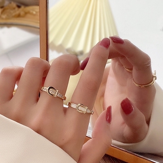 Nhẫn đeo thắt lưng đính đá
