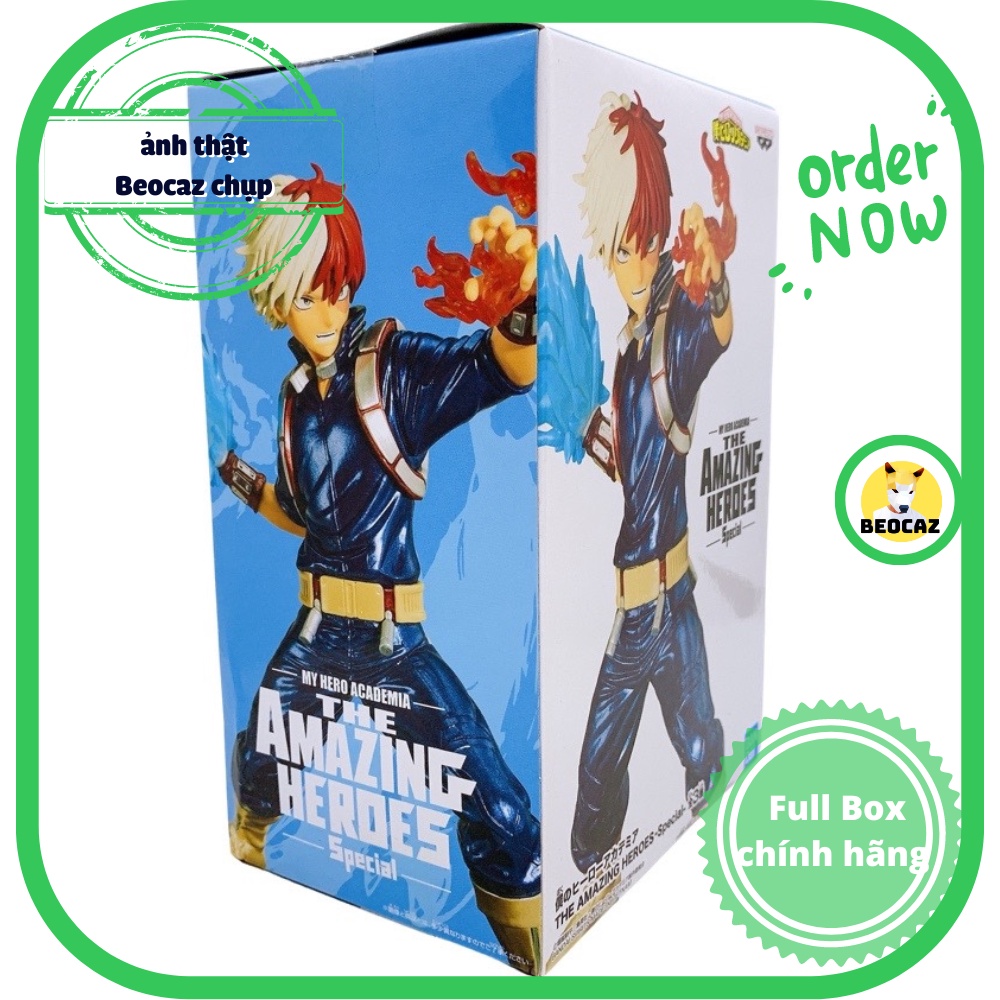 Mô hình My Hero Academia Học viện siêu anh hùng The Amazing Heroes Chính Hãng Banpresto Đồ Chơi Beocaz Dòng Special
