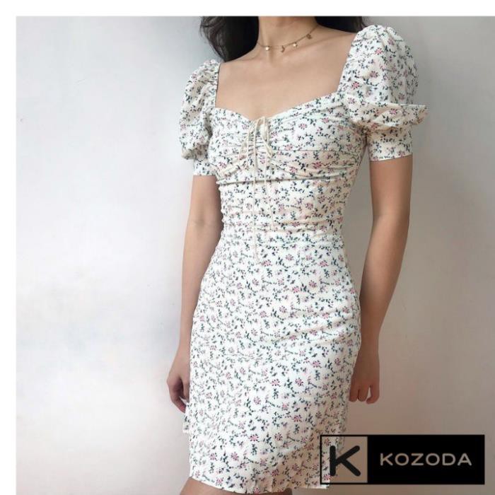 Đầm ulzzang Váy Dự Tiệc dạ hội hàng thiết kế dài công chúa có lớp lót vải voan xòe xếp ly đẹp Kozoda M6  ྇