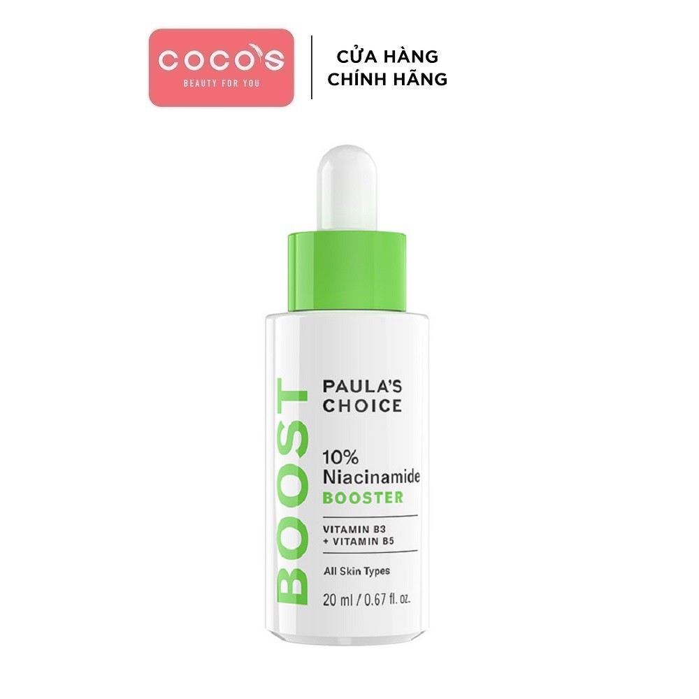 Tinh chất se khít lỗ chân lông và làm sáng da Paula’s Choice 10% Niacinamide Booster - 20ml 7980