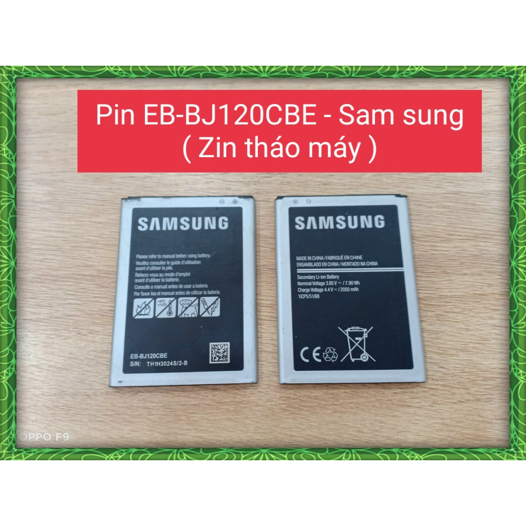 Pin J1- 2016-EB-BJ120CBE - Sam sung - (Zin tháo máy)