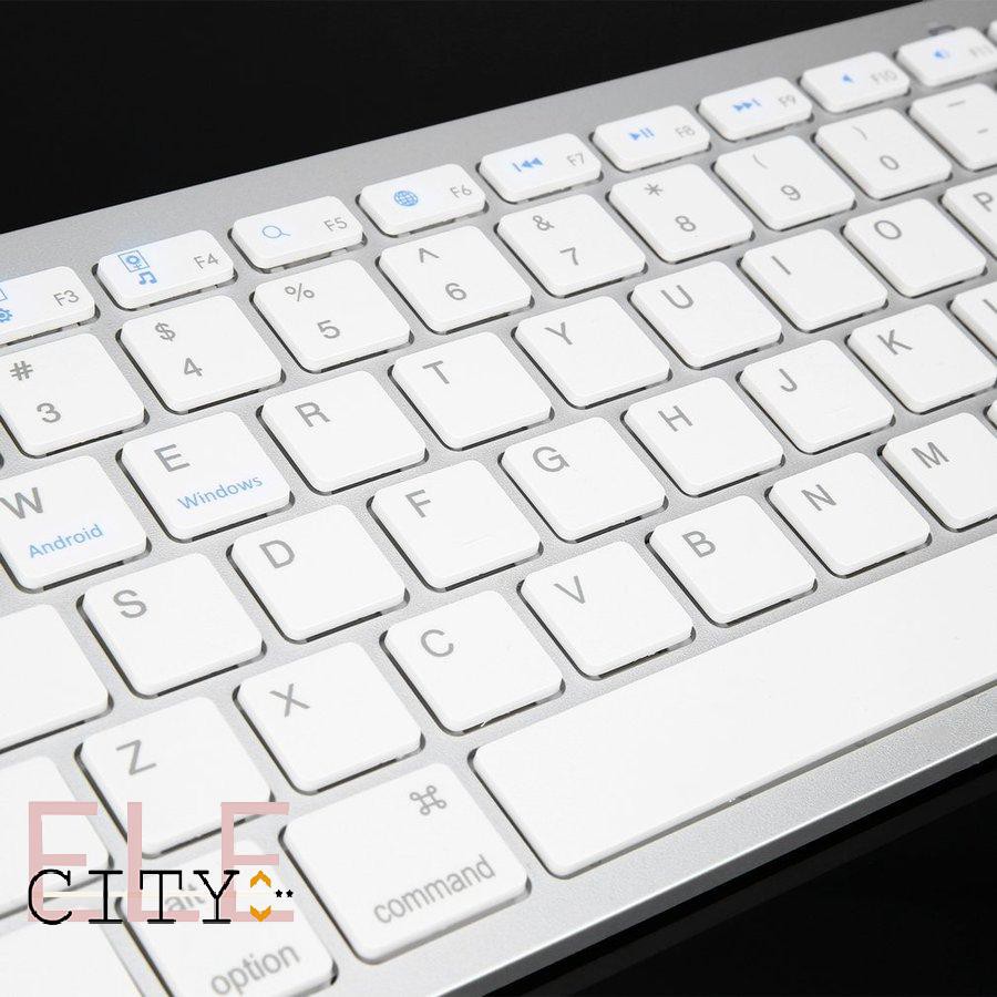 Bàn Phím Không Dây Siêu Mỏng 107ele Cho Ipad Mini / Mac