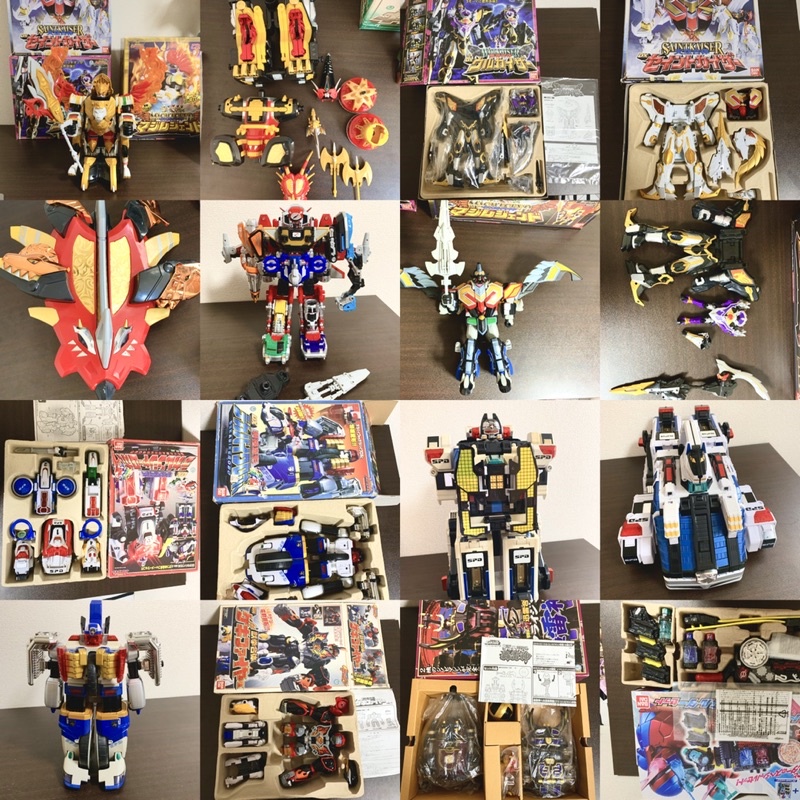 [Đồng Tháp] Mô Hình Super Sentai Gao, Magi, Deka, Aba