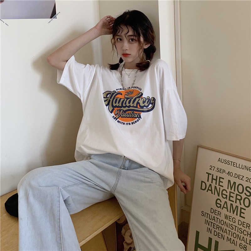 Áo thun form rộng tay lỡ nam nữ unisex
