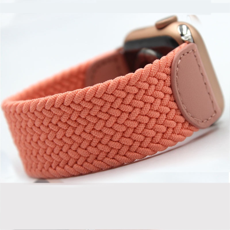 Dây Đeo Nylon Cho Đồng Hồ Thông Minh Apple Watch 6 Se Iwatch Series 7 6 5 4 3 38mm 40mm 42mm 41mm 45mm