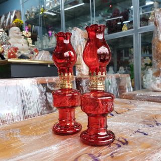Cặp đèn thờ đốt dầu cao 20 cm