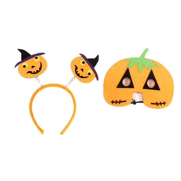 Mặt Nạ Hóa Trang Halloween Hình Bí Ngô Hoạt Hình Cho Người Lớn Và Trẻ Em