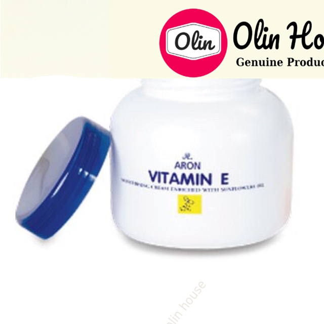 Kem dưỡng ẩm da Vitamin E 200g - Kem chống nẻ da body giúp cho da mịn màng không bị khô nẻ Olin House