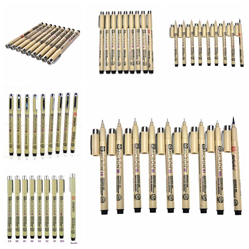 9 Bút vẽ mỹ thuật Sakura Pigma