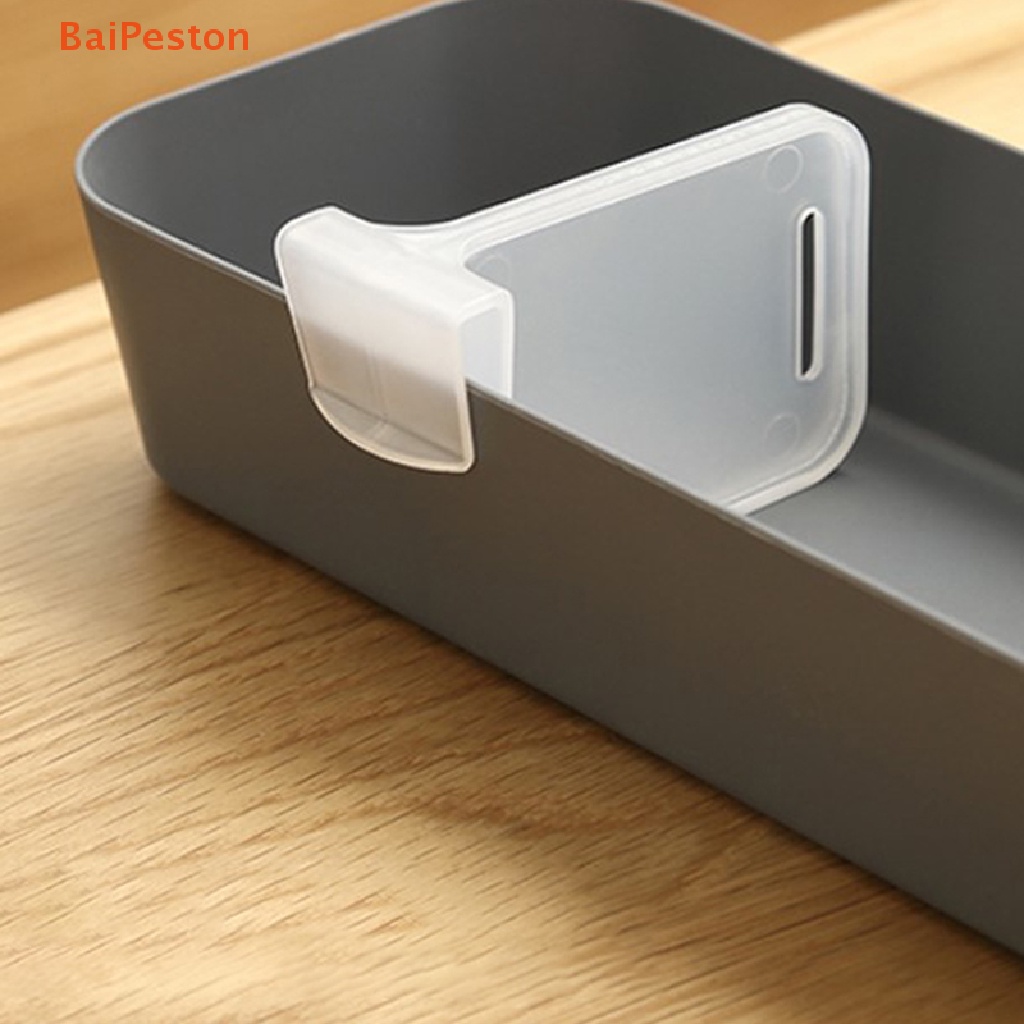 Set 4 Thanh Nhựa Chia Ngăn Tủ Lạnh Có Thể Thu Gọn Tiện Dụng