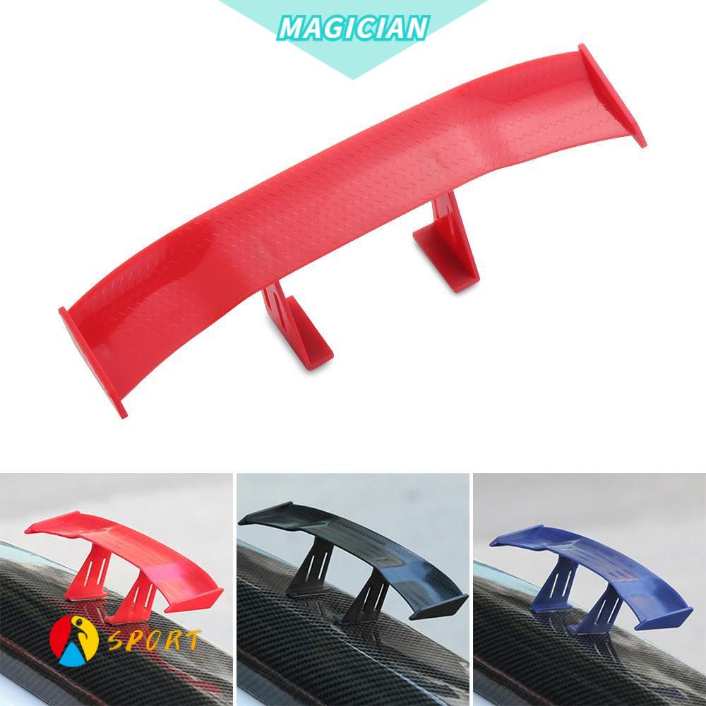Cánh gió mini bằng ABS màu đen/ trắng/ đỏ/ xanh dương/ xám trang trí đuôi xe hơi