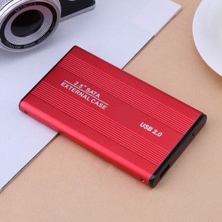 2.5 Inch USB 2.0/3.0 SATA External Mobile Hard Disk Box HDD Aluminum Alloy Shell