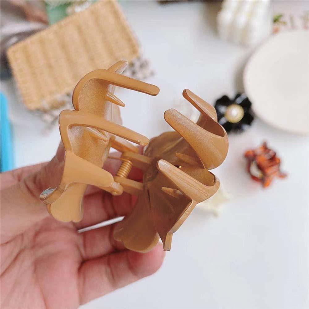 Kẹp Tóc Móng Vuốt Đính Hoa Lấp Lánh Phong Cách Hàn Quốc Cho Nữ