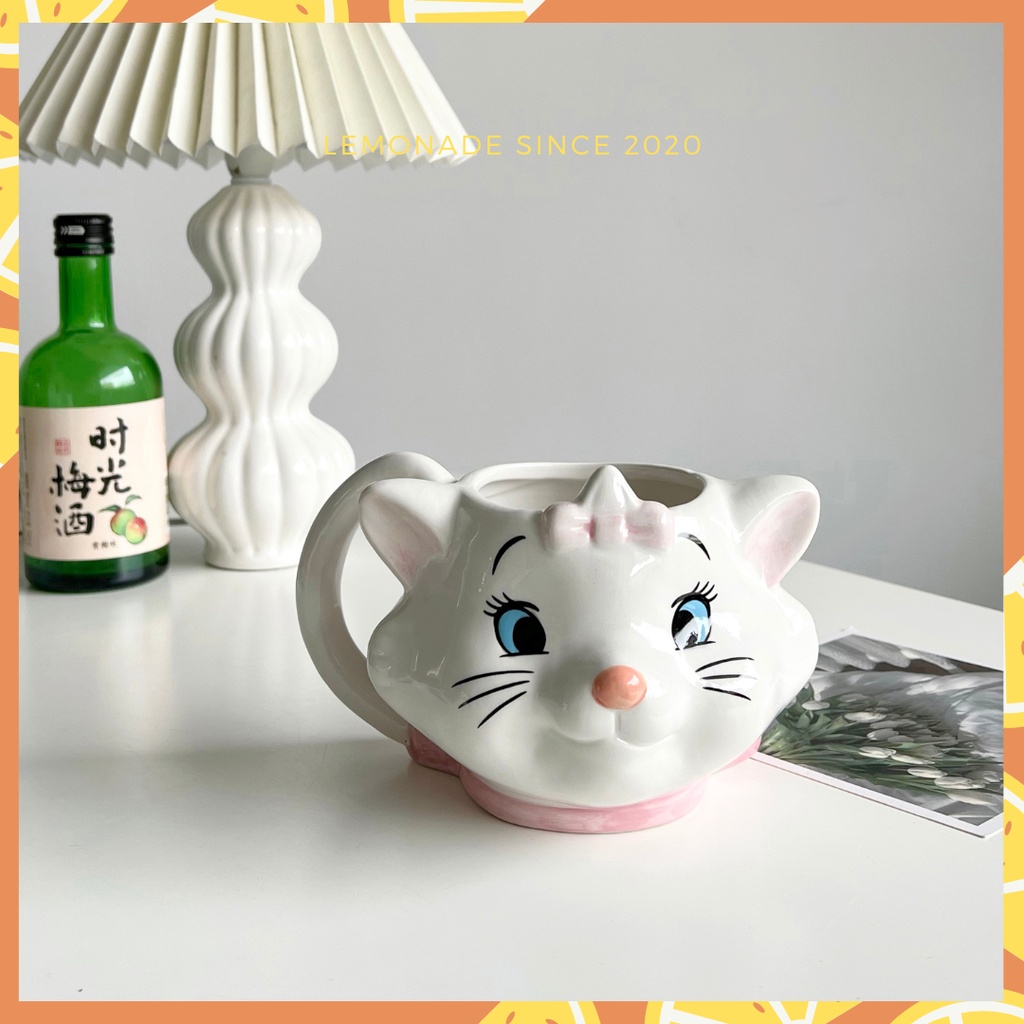 Cốc nước Phim hoạt hình Những cuộc phiêu lưu của mèo Mary Cat Quà tặng