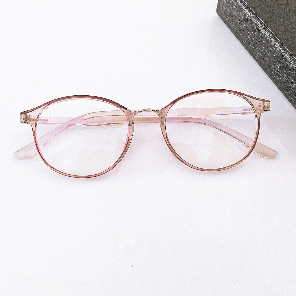 [CỰC SÔC]  Gọng kính cận tròn cỡ bé 2168 kèm cắt cận viễn loạn mã 31 ( tặng kèm hộp đựng kính )