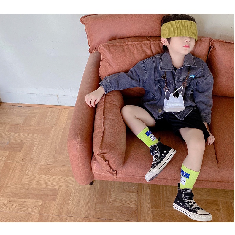 Tất cổ cao chữ Fine cho bé trai bé gái B68-21130