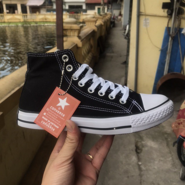 GIÀY C-V CLASSIC ĐEN CAO CỔ (Full box, tag) | BigBuy360 - bigbuy360.vn