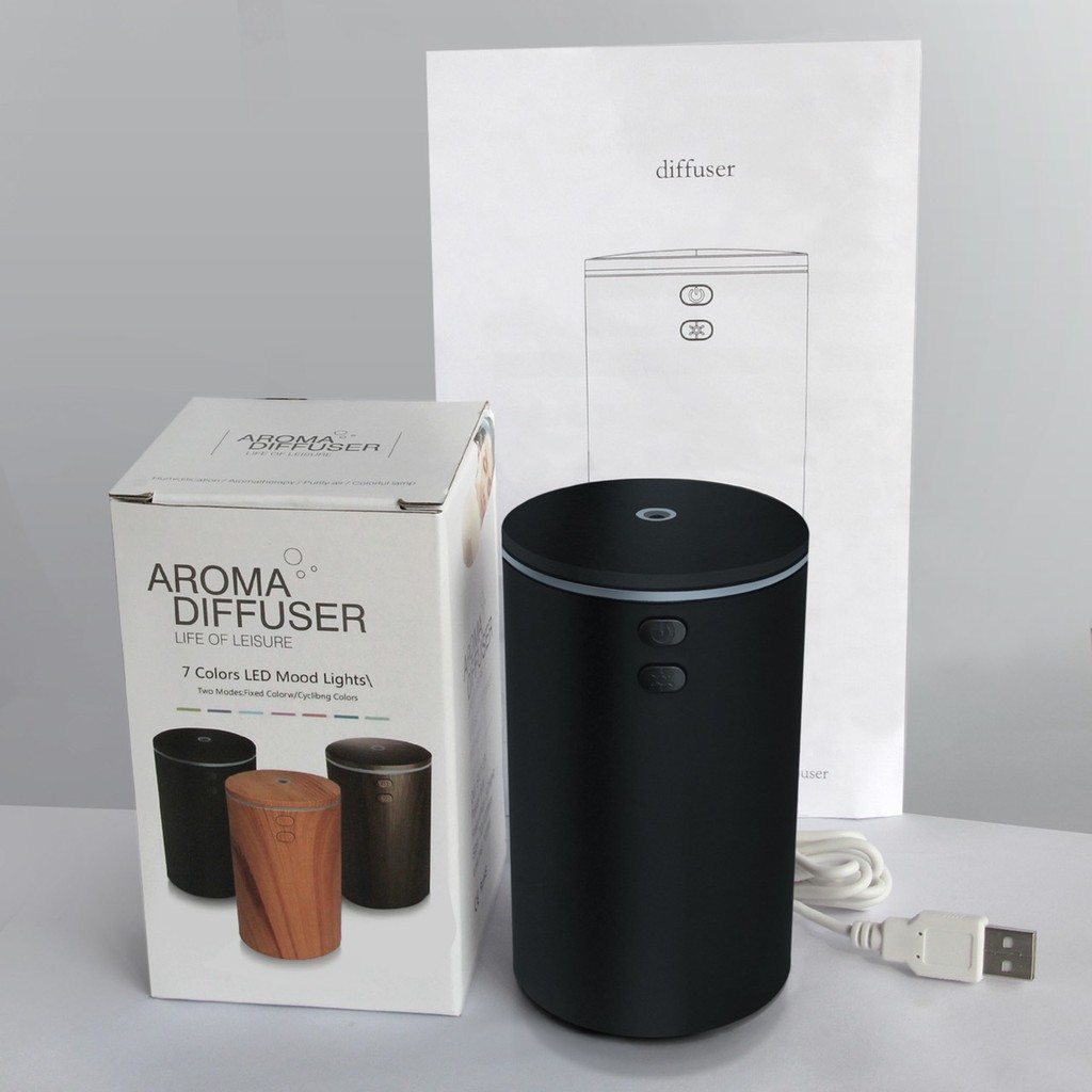 Máy xông tinh dầu xe hơi Aroma Diffuser_Máy khuếch tán tinh dầu_khử mùi xe hơi_50ml