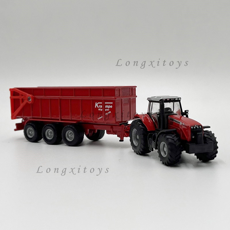 Mô Hình Xe Hơi Siku 1844 Massey Ferguson Mit Anhanger Bằng Kim Loại Tỉ Lệ 1: 87